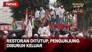 FULL Ratusan Orang Geruduk Restoran Cepat Saji yang Diduga Dukung Israel [upl. by Odlabu]