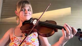 Polska from Vrigstad — Fiddle Practice Video [upl. by Ahseenyt]