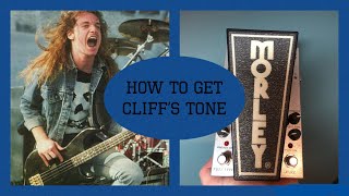 How To Get Cliff Burtons Bass Tone Morley 2020 Power Fuzz Wah Review [upl. by Bartosch822]