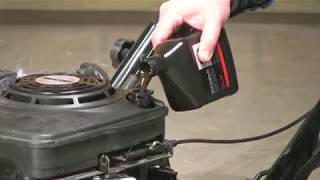 How to Change Lawn Mower Oil [upl. by Eetsirhc348]