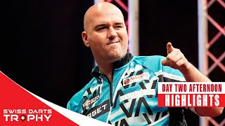 LAST 16 BOUND  Day Two Afternoon Highlights  2024 Swiss Darts Trophy [upl. by Nnayhs]