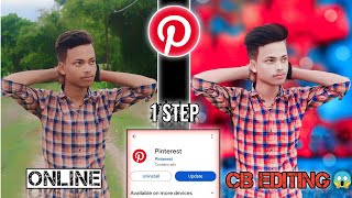 Pinterest😱 Pinterest photo editingOnline photo editing kaise kareinCB photo editing [upl. by Mailliwnhoj803]