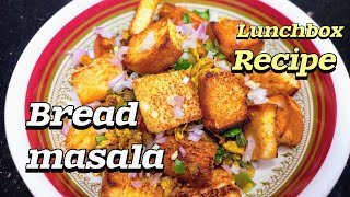 bread masala recipes  kids special lunchbox recipe simple recipe with bread make stomach full [upl. by Ardnod]