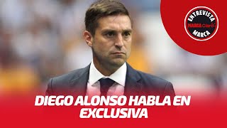 Diego Alonso habla en exclusiva previo al duelo entre México y Uruguay [upl. by Romain871]