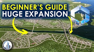 The Perfect Downtown Road Layout  Cities Skylines 2 Beginners Guide [upl. by Ybur]