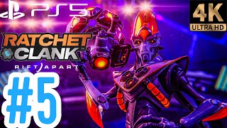 Ratchet And Clank Rift Apart PART 5 PS5 4K 60FPS No Commentary [upl. by Dickerson]