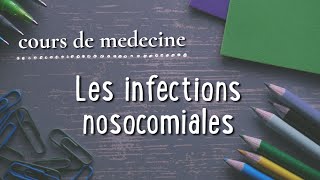 Infections nosocomiales infectionsnosocomiales ecn [upl. by Lauritz584]