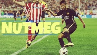 Neymars Amazing Nutmeg vs Atletico Madrid [upl. by Bushweller]