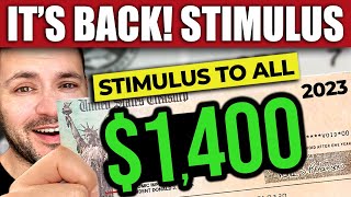 IT’S BACK 1400 Stimulus Checks TO ALL… THIS JUST HAPPENED [upl. by Mundy]