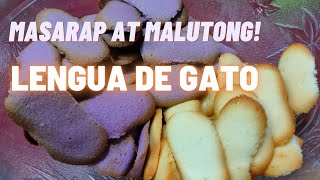 Lengua De Gato  MASARAP AT MALUTONG [upl. by Olson]