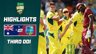 Australia v West Indies 202324  Third ODI [upl. by Vanda]