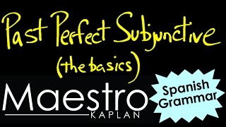 How to form the PAST PERFECT SUBJUNCTIVE in Spanish [upl. by Azirb]