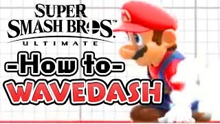 How to Wavedash in Super Smash Bros Ultimate Easy Tutorial Guide [upl. by Normy]