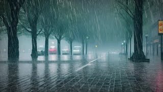 Rain Sounds For Sleeping  Fall Asleep Fast in 3 minutes amp Stop Worrying with Rain Sounds at Nights [upl. by Garmaise]