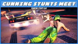 CUNNING STUNTS DLC GTA 5 Online Car Meet [upl. by Odanref]