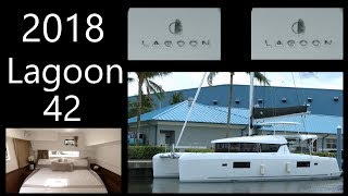 Review and Walkthrough of the new Lagoon 42 Catamaran [upl. by Costello]