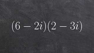 Multiplying two binomials with imaginary numbers [upl. by Lilly622]