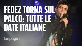 Fedez tour 2019 ecco le date dei concerti del rapper più seguito dItalia [upl. by Grose620]