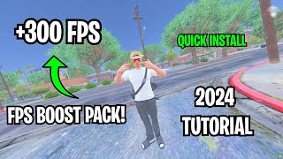 FiveM  FPS Boost Graphics Pack UPDATED 2024 300FPS [upl. by Yddub]