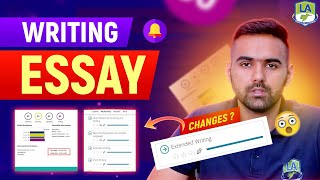 PTE Writing Essay Changes  Extended Writing Tips  Essay Template Update  Language Academy [upl. by Aehsrop66]