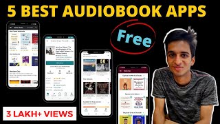 5 Best Audiobook Apps for android and IOS  Audiobook free and paid  Ronak Shah [upl. by Saticilef]