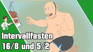 Intervallfasten 168 und 52  einfach erklärt 🍕🌭🍔 [upl. by Eninahs161]