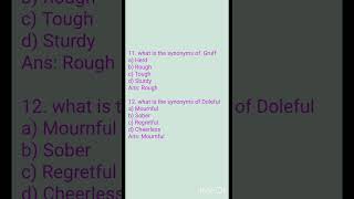 20 most important synonyms for ADRE grade 4 exam educationvideo shorts [upl. by Balbur]