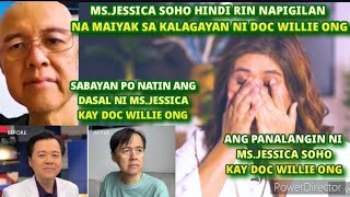 MSJESSICA SOHO NALUHA SA KALAGAYAN NI DOC WILLIE GANOON SIYA KAMAHAL NG TAO docwillieong [upl. by Selby428]