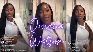 QUIANA WATSON  LETS SET THE RECORD STRAIGHT [upl. by Akkin422]