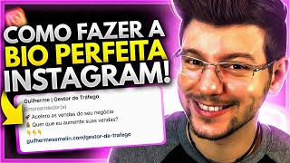 Como Fazer Uma BIOGRAFIA Para INSTAGRAM Rapido e Facil  JivoChat [upl. by Ecirpak969]