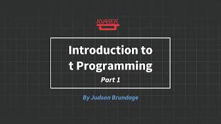 Introduction to t Programming TRX Part 1 [upl. by Killigrew125]