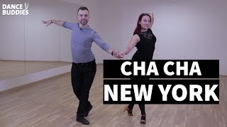 Cha Cha  New York  Dancebuddies Online taneční [upl. by Yenalem]