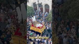 Espectaculares vistas de la Piedad en su ida a Triana semanasanta cofrade [upl. by Yerfoeg]