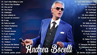 Andrea Bocelli Greatest Hits 🎼 Best Songs Of Andrea Bocelli 🎼 Andrea Bocelli Full Album🎼 [upl. by Anelagna977]