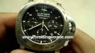 Panerai Daylight Chrono PAM250 Video Review [upl. by Anawqahs365]