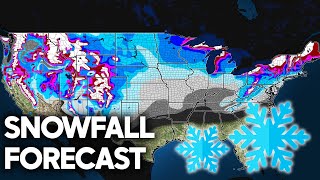 Snowfall Forecast Winter 2023  2024 OFFICIAL [upl. by Verneuil]