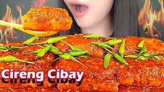 ASMR CIRENG CIBAY PEDAS SIRAM CABE  ACI NGAMBAY  ASMR MUKBANG INDONESIA [upl. by Eittocs]