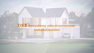 DS3 Apsystems microomvormer Installatievideo [upl. by Gilli]