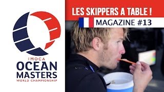 Comment se nourrissent les skippers des Imoca 60 en course   Magazine 13  Ocean Masters [upl. by Haldeman258]