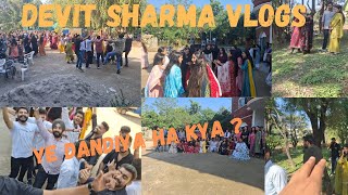 Navratri celebration in medical college jammu  JIAR  devit sharma vlogs [upl. by Namwob611]