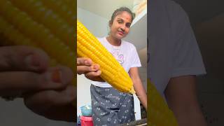 Butter Sweet Corn Recipe 🌽😋  Evalo Taste ah irukumaaa ✅😳 food poojaskitchen shorts [upl. by Aneleasor]