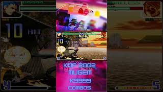 KOF 2002 MUGEN K9999 COMBOS RUMO 4K [upl. by Gascony]