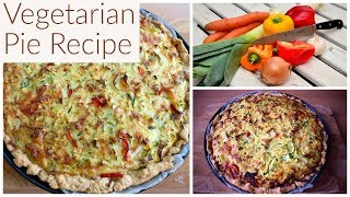 Vegetable Pie vegetarian [upl. by Locklin264]