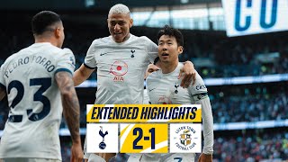 TOTTENHAM HOTSPUR 21 LUTON TOWN  PREMIER LEAGUE EXTENDED HIGHLIGHTS [upl. by Alyt68]