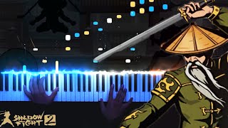 Shadow Fight 2 OST  Hermit Battle Theme “Old Sensei” Epic Video Game Music Piano Ver pianza [upl. by Ovatsug]