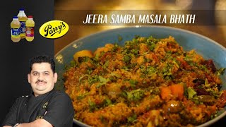 Venkatesh Bhat makes Jeera Samba Masala Bhath  Ricebath [upl. by Ynattir]