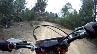 2014 KTM 300 EXC Six days speed test [upl. by Harhay]