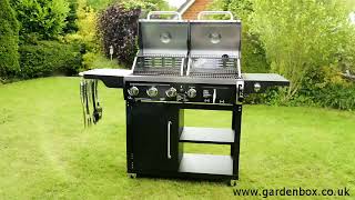 Tepro Buffalo Dual Fuel Gas amp Charcoal BBQ  The Best Gas amp Charcoal Combi BBQ [upl. by Sarette725]