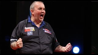 TWO NINEDARTERS IN ONE GAME  Phil Taylor v James Wade 1 [upl. by Mohun]