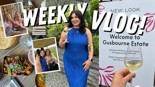 WEEKLY VLOG  Gusbourne Vineyards with NEWLOOK amp Bank Holiday weekend 💙 [upl. by Nadia]